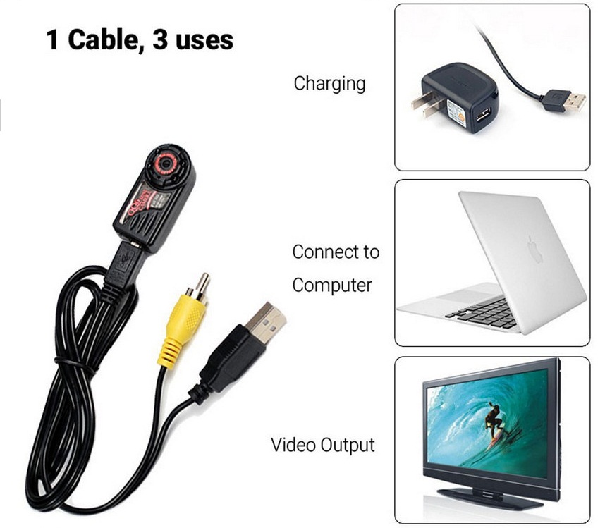 mini Camera QQ6 Full HD