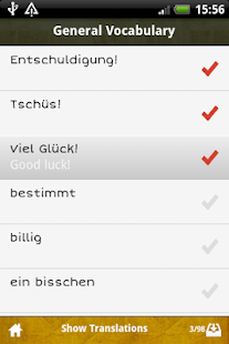 German GCSE Vocabulary AQA Screenshots 9
