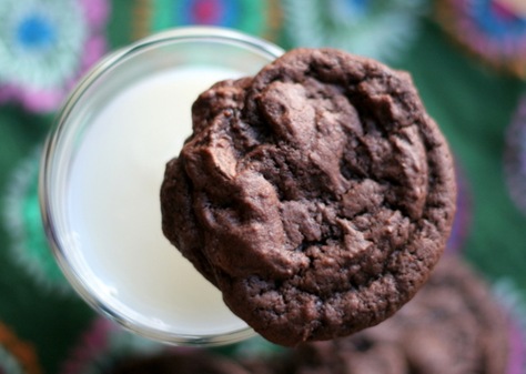 chocolate buttermilk cookies 1
