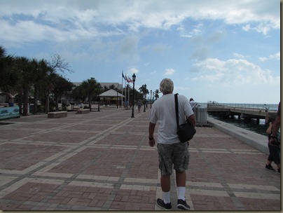 Al on Mallory Square in key West