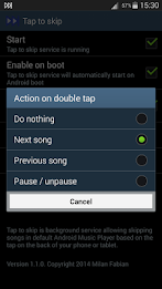 Tap to skip poster 2