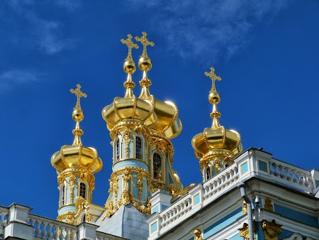  Cupole rusesti la Tsarskoe Selo