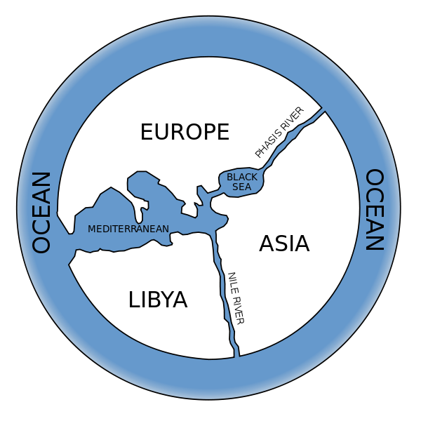 Anaximander_world_map Anaximander_world_map