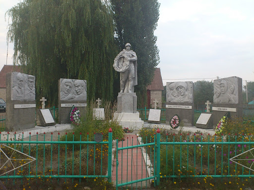 Памятник погибшим во время ВОВ в дер. Волчин