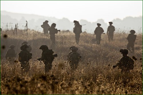 Армия Израиля на учениях