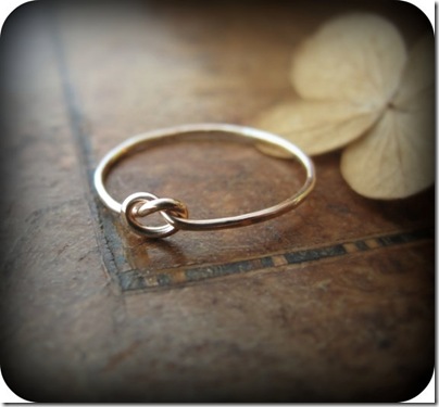 junedesigns knot ring