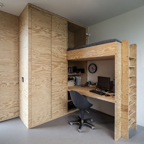 Casa Villa V / Paul de Ruiter Arquitecto literas-de-madera