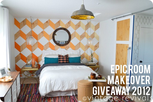 Epic Room Makeover Giveaway 2012 Vintage Revivals Blog