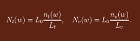 Linguistic Themodynamical Model - Equation1