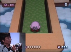 A qualquer momento o Kirby pode cair no Miyamoto.