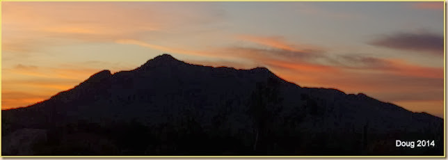 Sunrise over Black Mountain