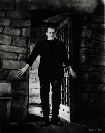 Karloff Frankenstein Doorway