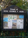 King George V Park Info Board