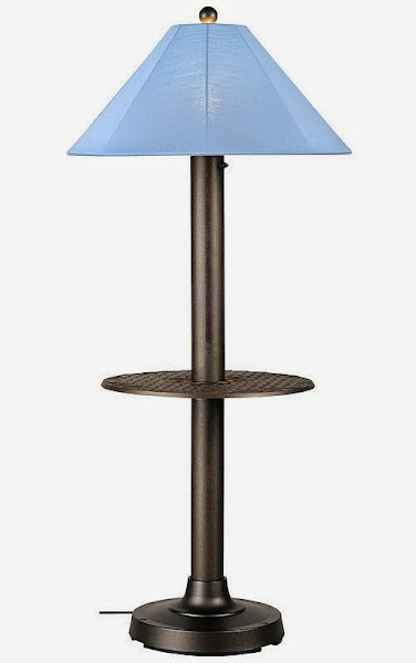 CatalinaII 39697 Lamp Large Floor Lamp With Table