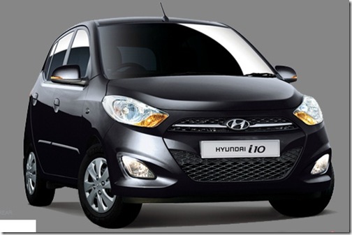 Hyundai-i10 in Phantom Black Color