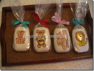 Sabonetes Decorados com brichinhos