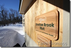 Tarm Biomass Stratton Brook Hut