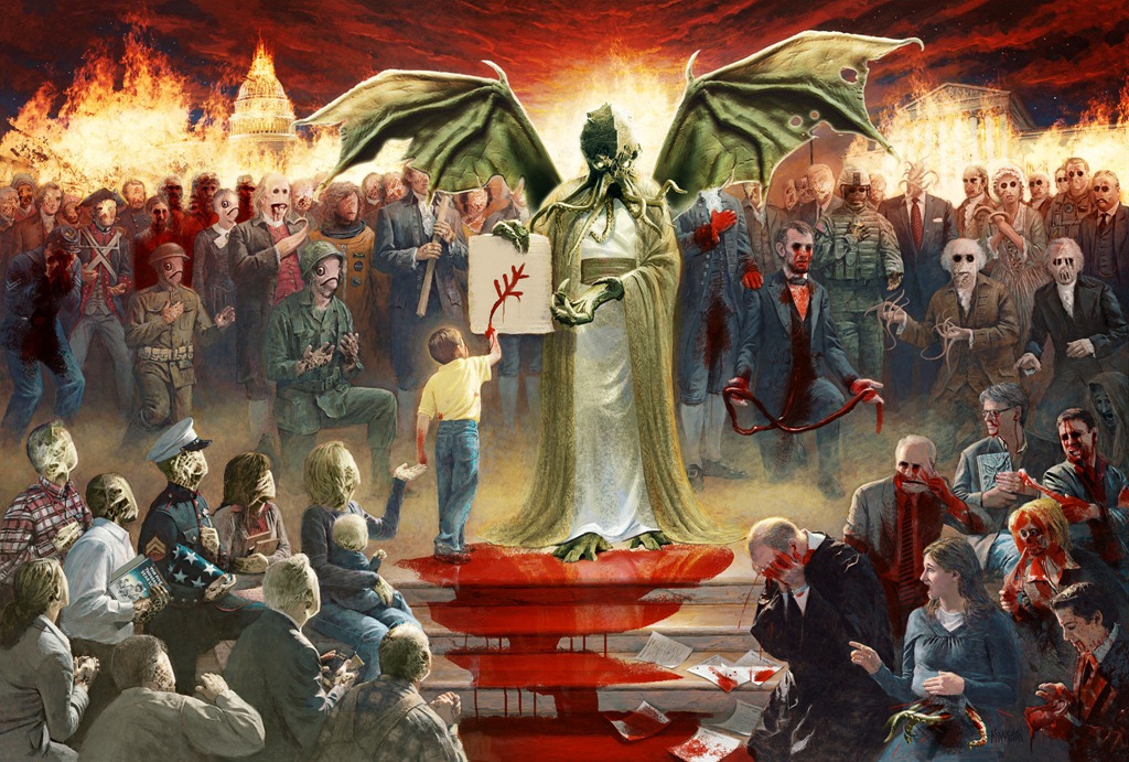 [mcnaughton-fine-art-one-nation-under-god-parody-jesus-cthulhu-blood-monsters%255B4%255D.jpg]