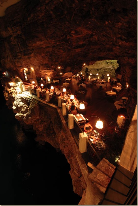 Restaurant de l'hôtel Grotta Palazzese (8)