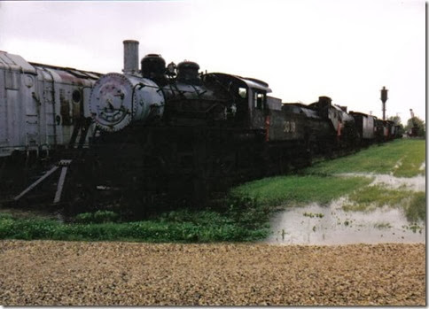 Illinois Central 2-6-0 #3719 at the Illinois Railway Museum on May 23, 2004