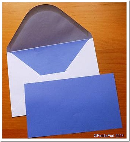 lined C5 envelope