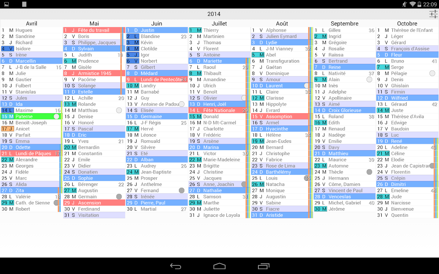 Le Calendrier Pro – Applications Android sur Google Play