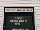 First Baptist Church of Sterling