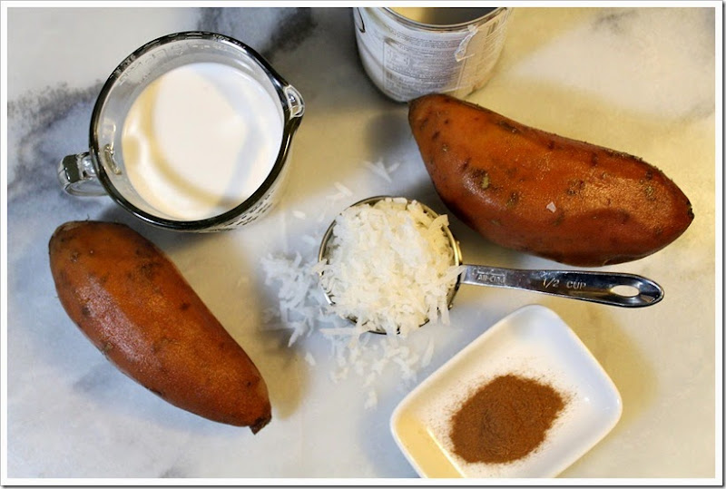 Sweet Potato Dessert Yucatan Style - Atropellado de Camote y Coco