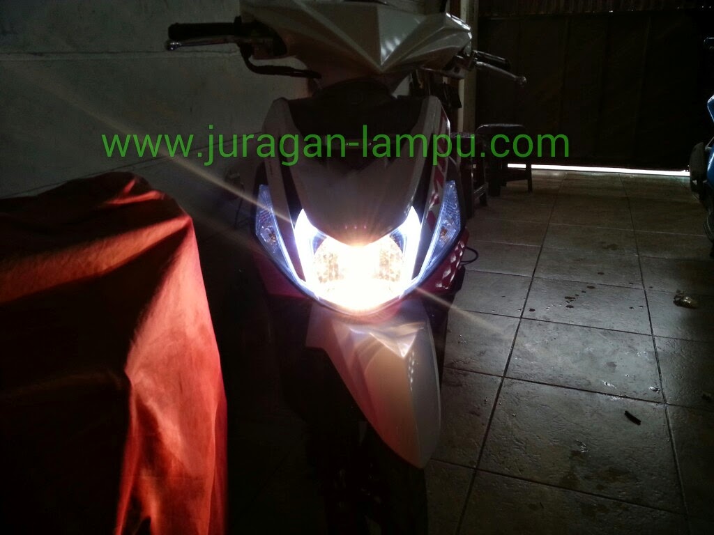 Juragan Lampu Projie Hid Aes Led Led DRL Yamaha Mio M3 Dan Pasang