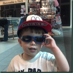 jake sunglasses at mall