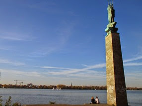 lago Aussenalster, Hamburgo
