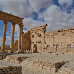 Ruina de Palmira. Templo de Baalbek