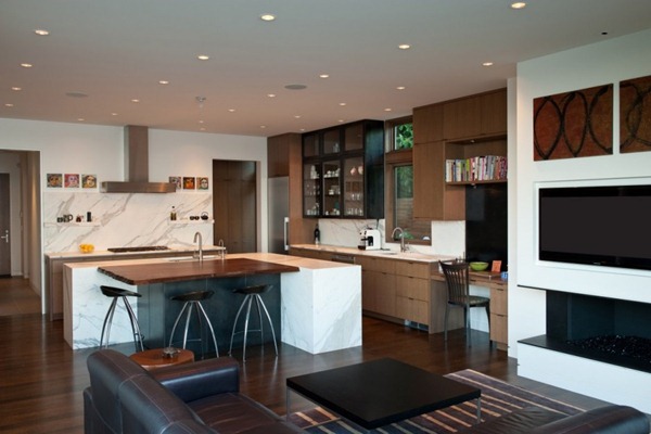 cocina-moderna-integrada-al-salon cocina-moderna-integrada-al-salon