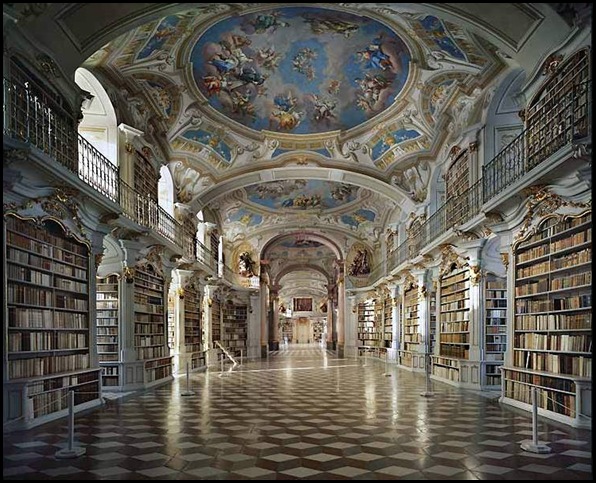 Bibliothèque de l'abbaye bénédictine d'Admont, Autriche 