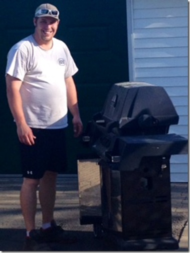 Ry with old bbq