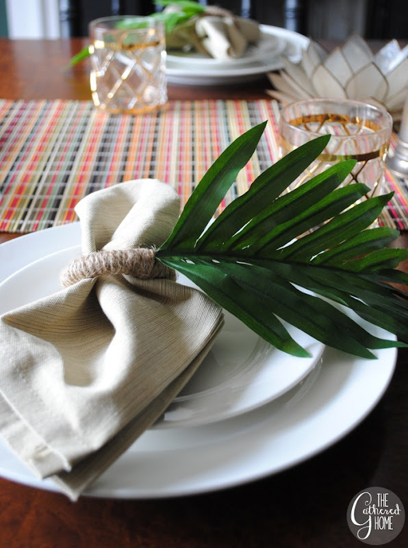 Zara Home Knockoff Leaf Napkin Rings The Gathered Home