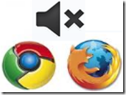 Disattivare l’audio di Firefox e Chrome con un clic