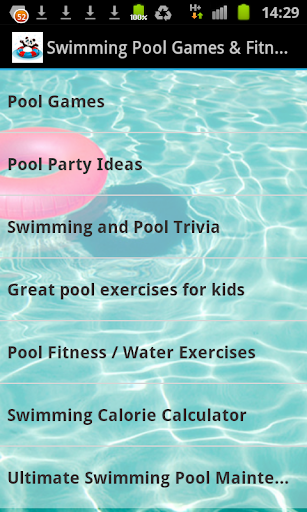 Swimming Pool Games Fitness