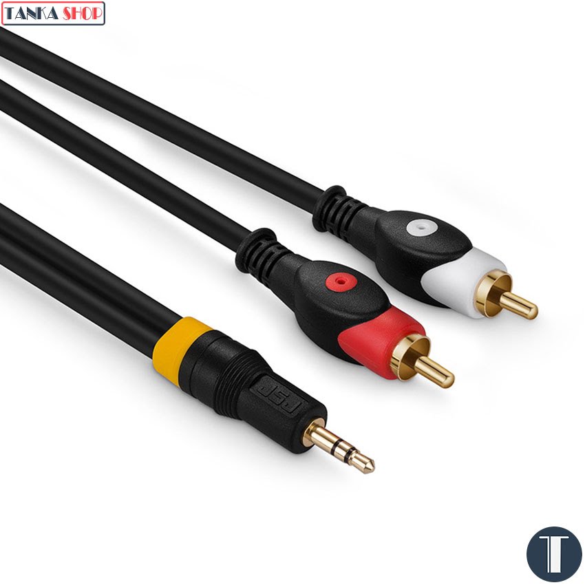 Cáp audio 3.5mm sang AV JSJ-332 Dây âm thanh chất lượng cao