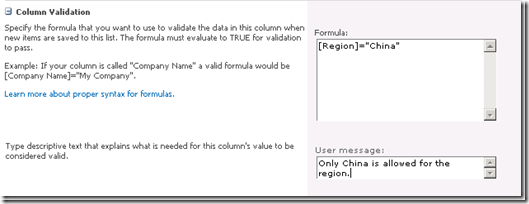 Dig sharepoint sharepoint 2010 column validation