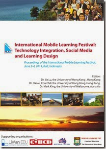 頁面擷取自-Proceeding of International Mobile Learning Festival 2014 Bali