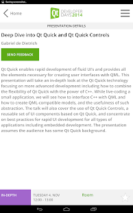 QtDevDays Screenshots 1