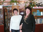 слева - библиотекарь - Тарасевич О.В., справа - фельдшер - Гуленко Т.В.