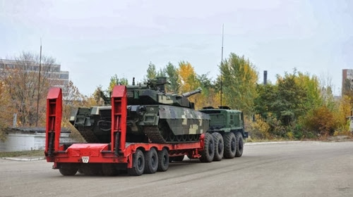 Украина представила Таиланду первую партию танков "Оплот"