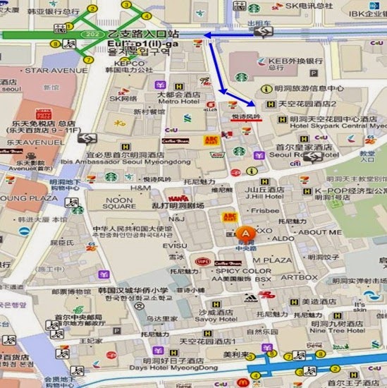 Map.Myeongdong