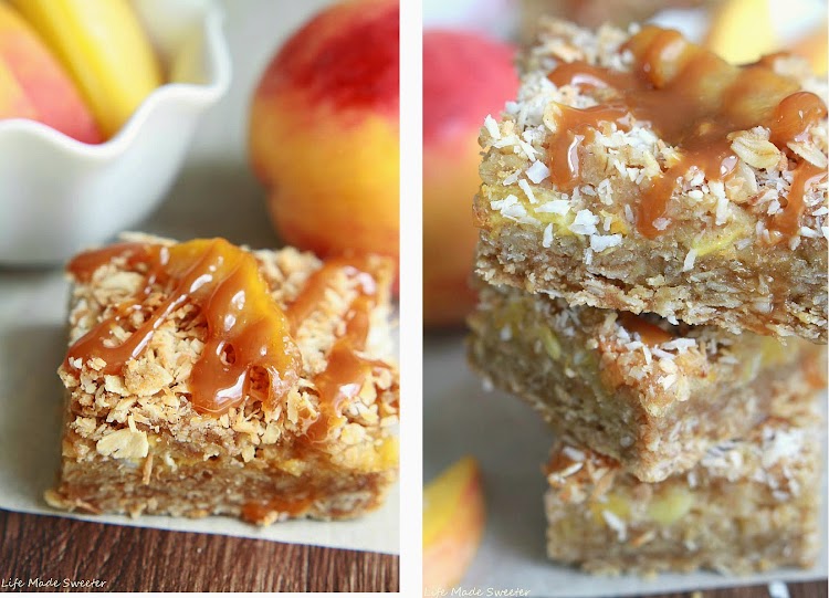 Coconut Peach Streusel Bars Collage 2 - Life Made Sweeter.jpg