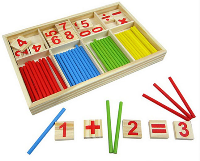 Đồ chơi thông minh Bộ dụng cụ học toán Intelligence sticks