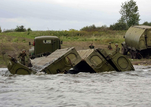 Военные борются с паводками на Дальнем Востоке