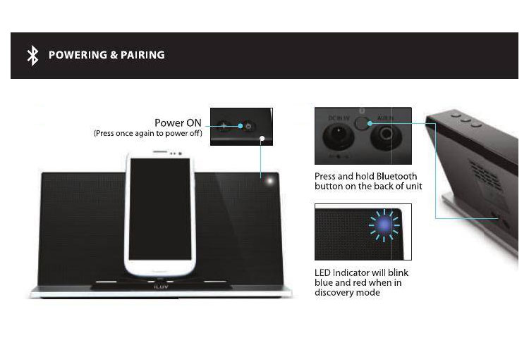 Loa bluetooth iLuv Loa imm287