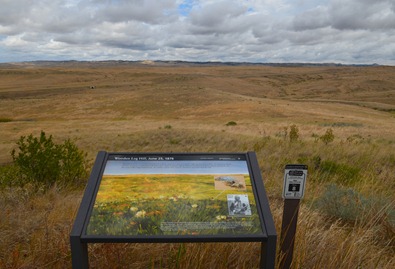 at the Little Bighorn Battlefield